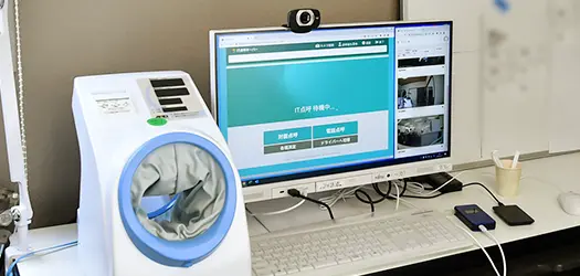 IT点呼を行っている様子