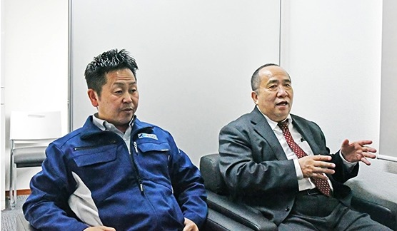 タカロジ株式会社 インタビュー風景