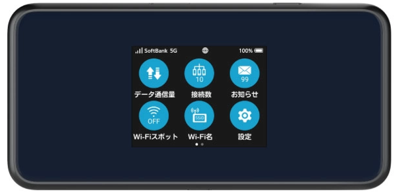 Pocket WiFi® 5G A401ZT