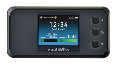 ポケットWi-Fi 5G A201NE